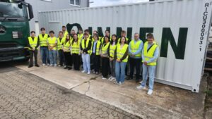 Rinnen trainees induction group photo at Moers