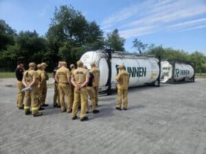 RINNEN Polen veranstaltet Notfallübung der Feuerwehr