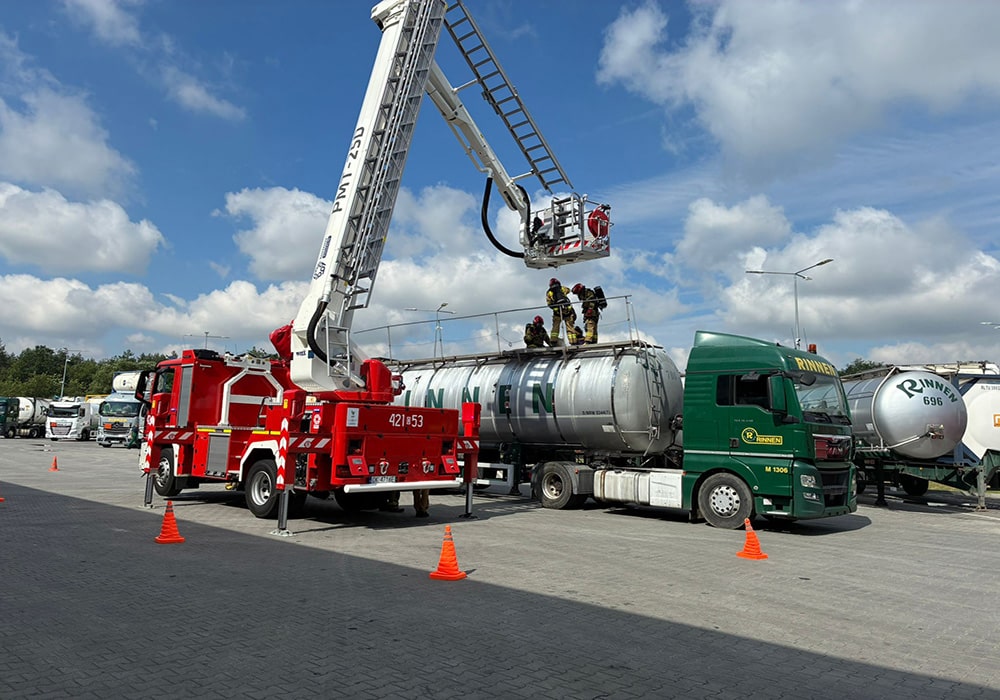RINNEN Poland Hosts Fire Service Emergency Response Exercise